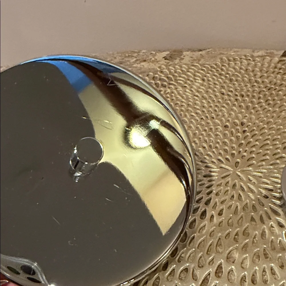 Vanity Glass Lidded Jars, Set of 2